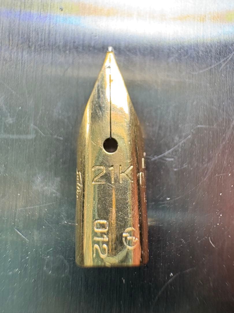 【21K刻印】万年筆 ペン先 Platinum ばらし品　専用まとめ