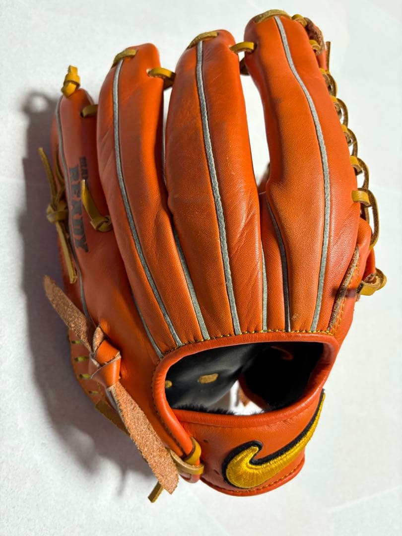 NIKE DIAMOND READY GATE 野球 グローブ 軟式　オレンジ