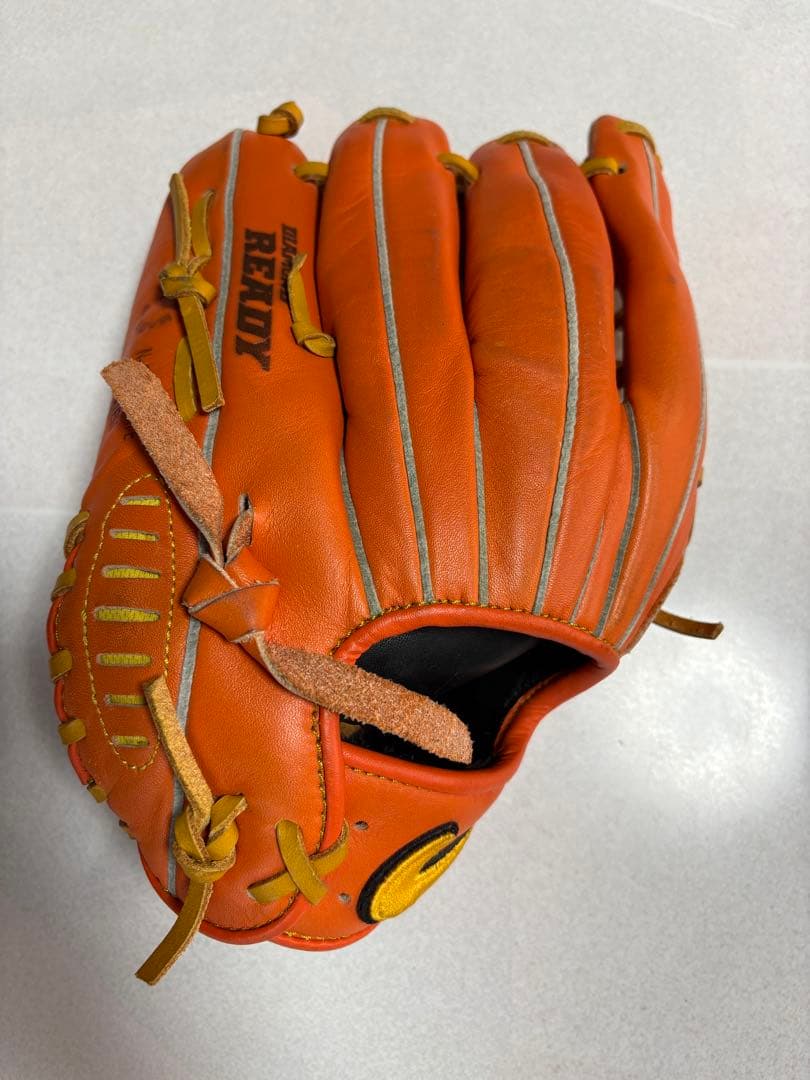 NIKE DIAMOND READY GATE 野球 グローブ 軟式　オレンジ