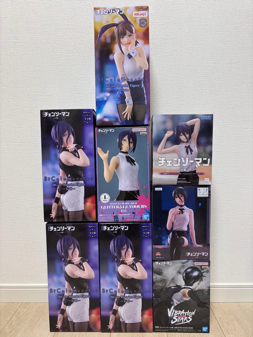 値下げしました！ チェンソーマン フィギュア　レゼ　コベニ　セット　まとめ売り