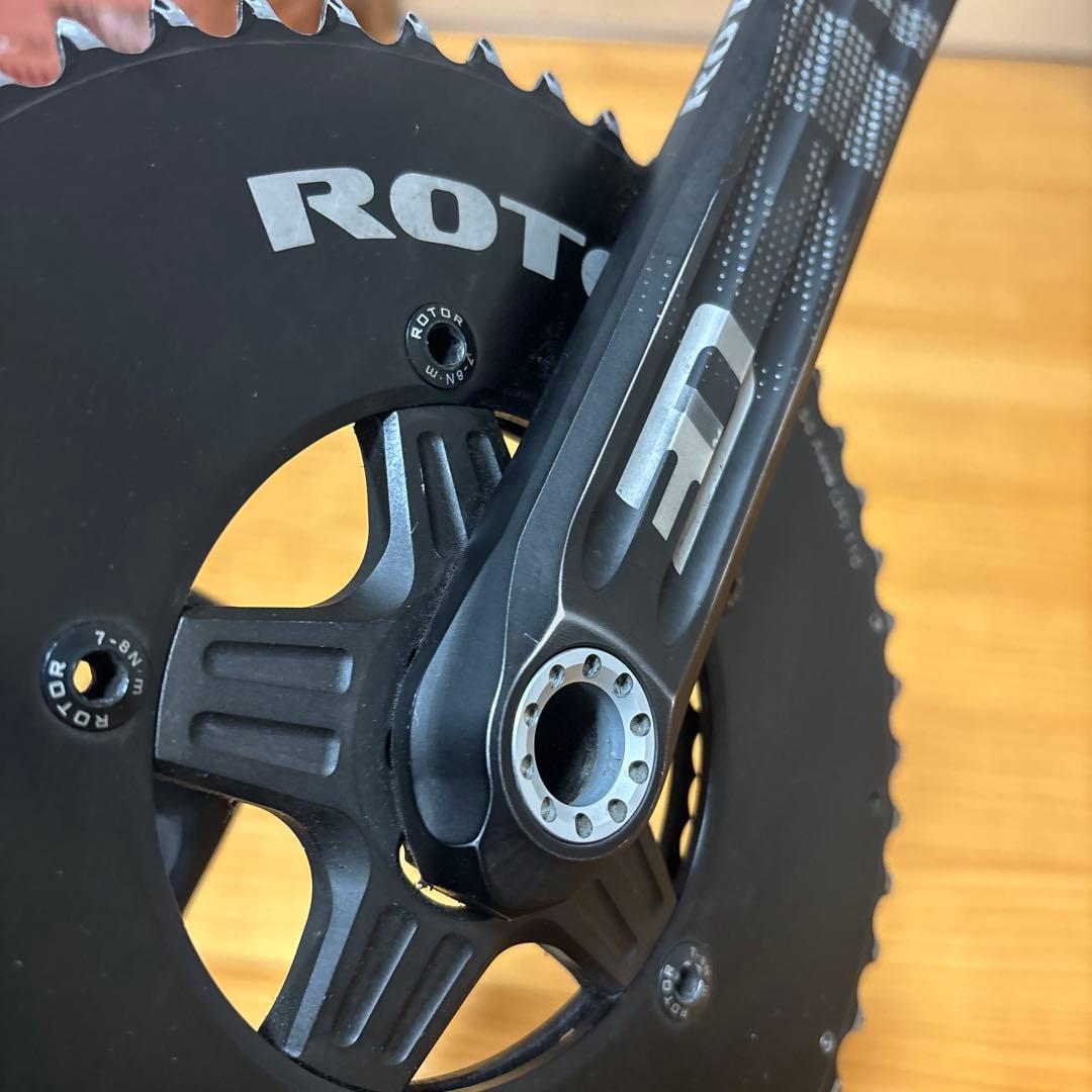ROTOR 3DTDS 真円クランクセット シマノBB対応24mm軸