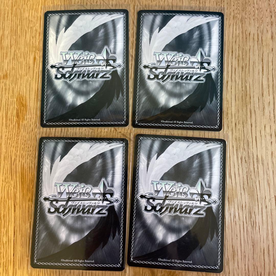 ヴァイスシュヴァルツ　アイマス　箔押しサイン入り　3枚セット