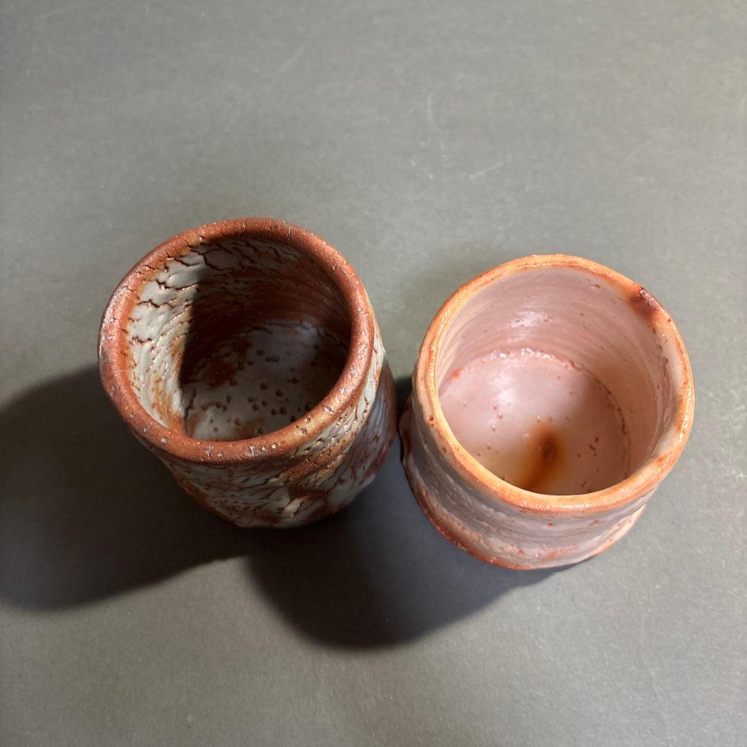 志野焼　湯呑　２客