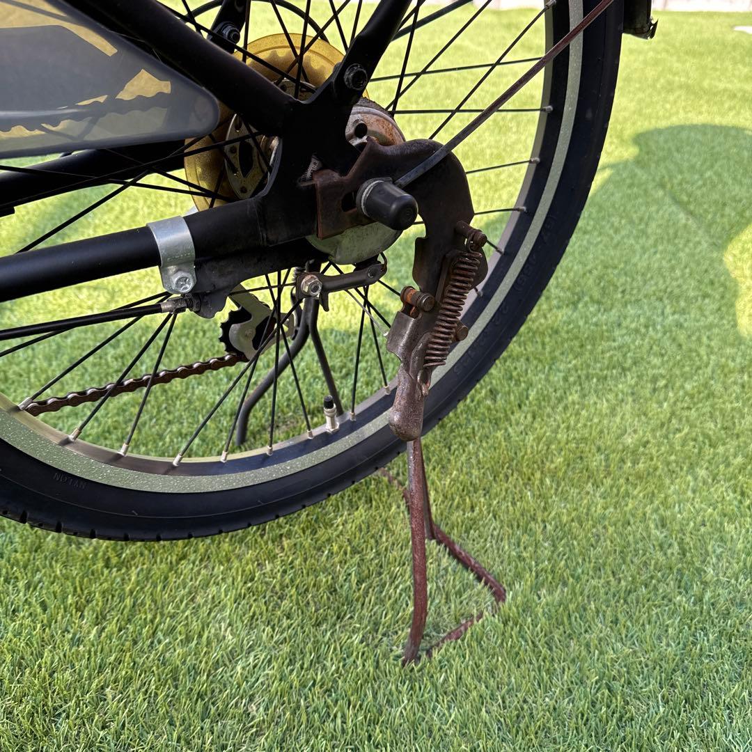 パテオ シティサイクル チャイルドシート付き ブラック