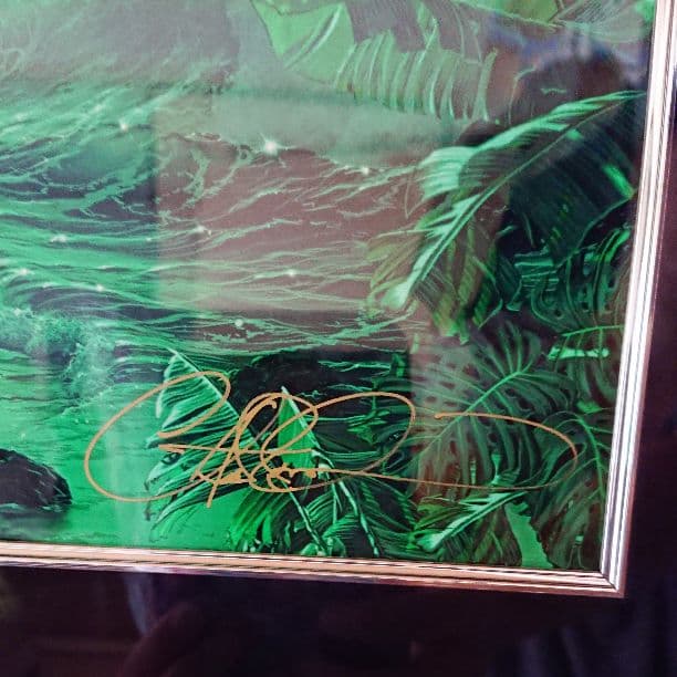 再再値下げ！絵画 クリスチャンラッセン  ハワイアンエンブレイス