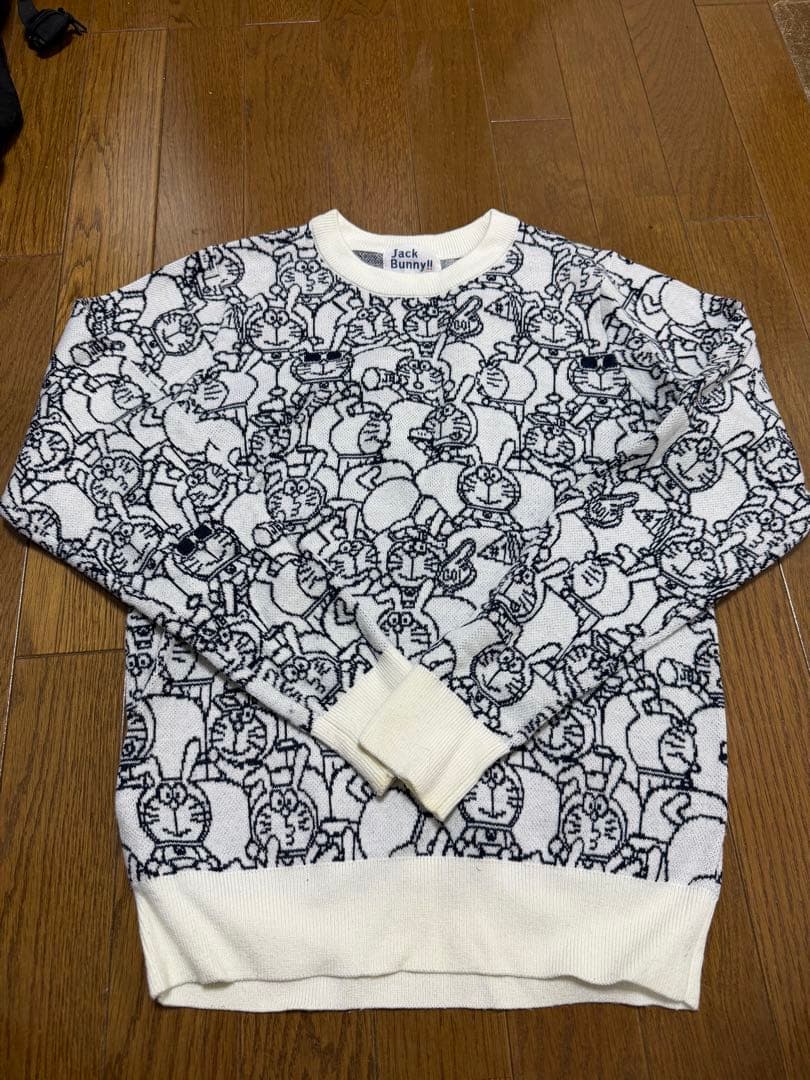 ジャックバニー　JackBunny!! ドラえもん柄ニットセーター