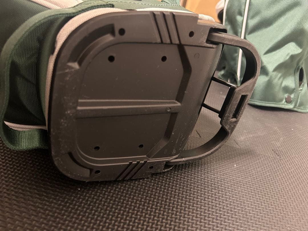 【美品】BEAMS GOLF スリムスタンド キャディバッグ グリーン