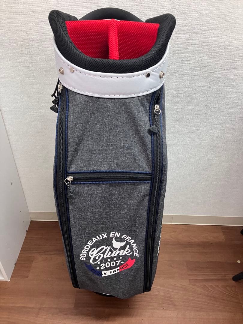 美品！【クランク/CLUNK】CL5HNC01 9.0型キャディーバッグ