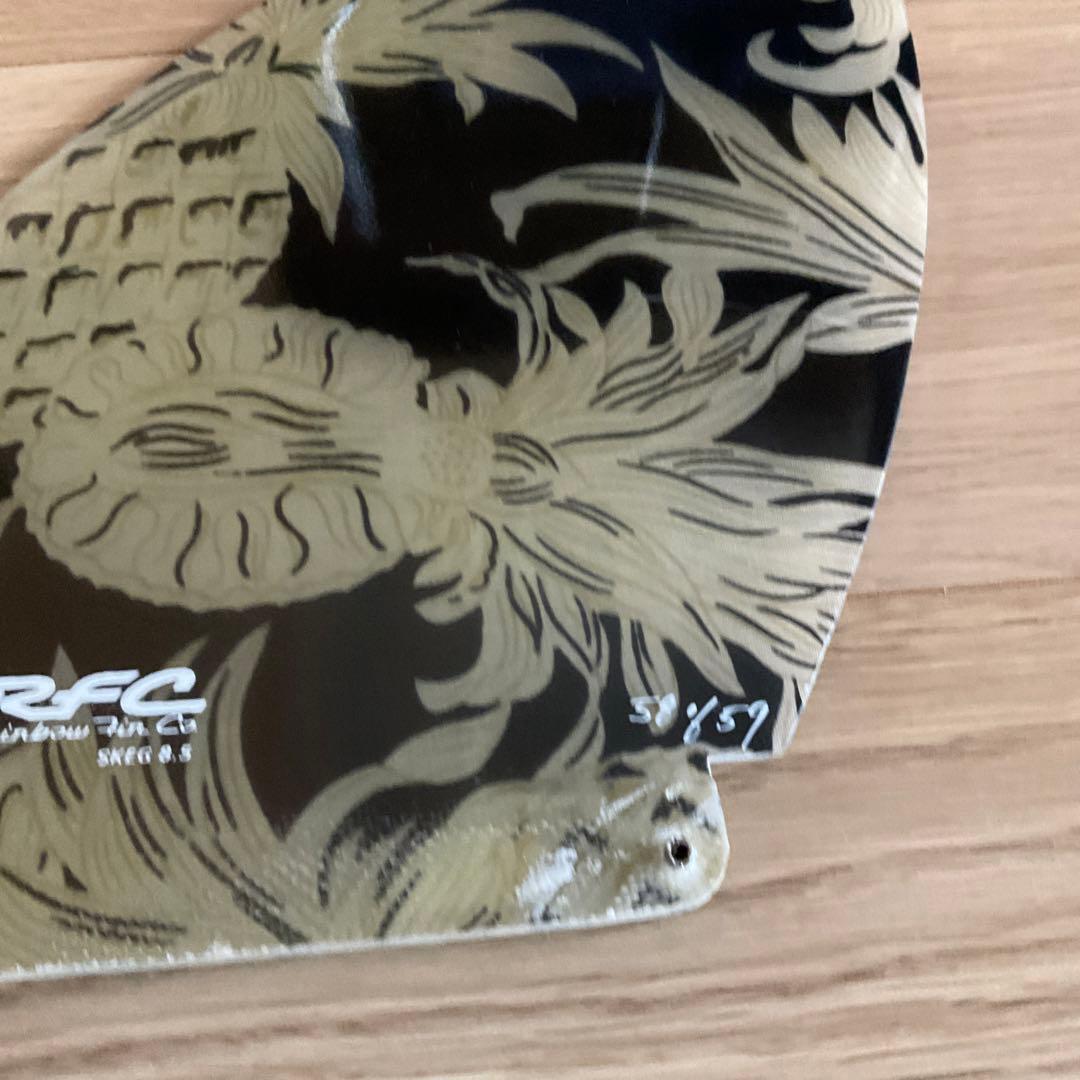 レインボーフィンskeg8.5 フィン ファブリックフィン