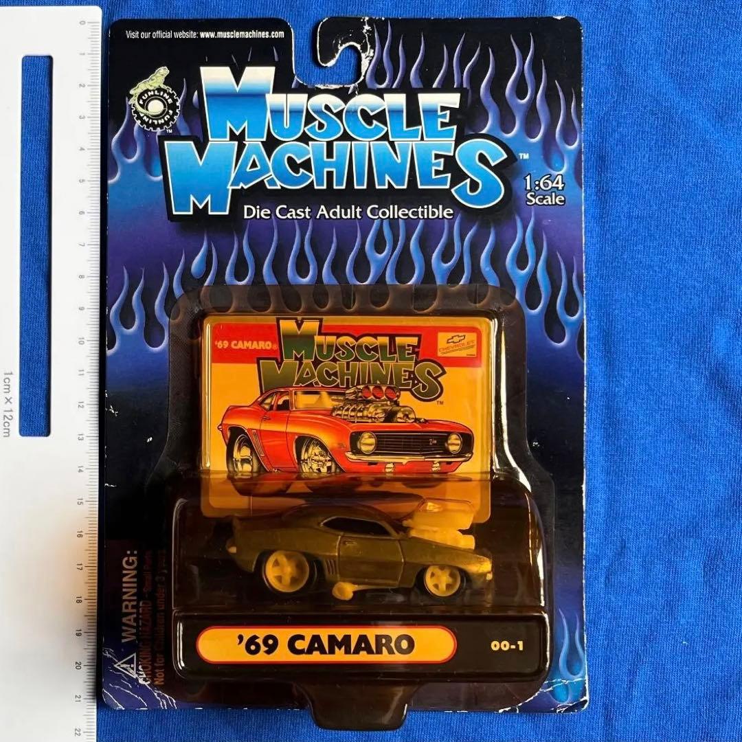 1969　シボレー　カマロ　MUSCLE MACHINES　3台セット　激レア！