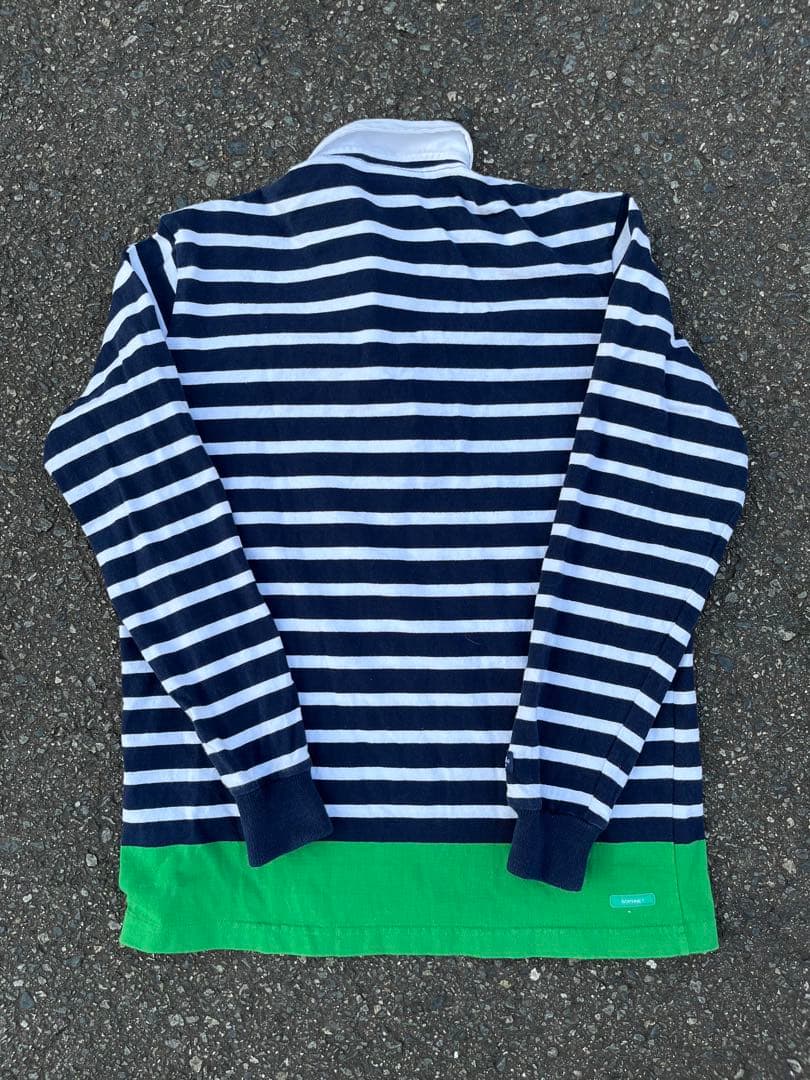 barbarian×sophnet ラガーシャツ ボーダー 長袖シャツ カナダ製