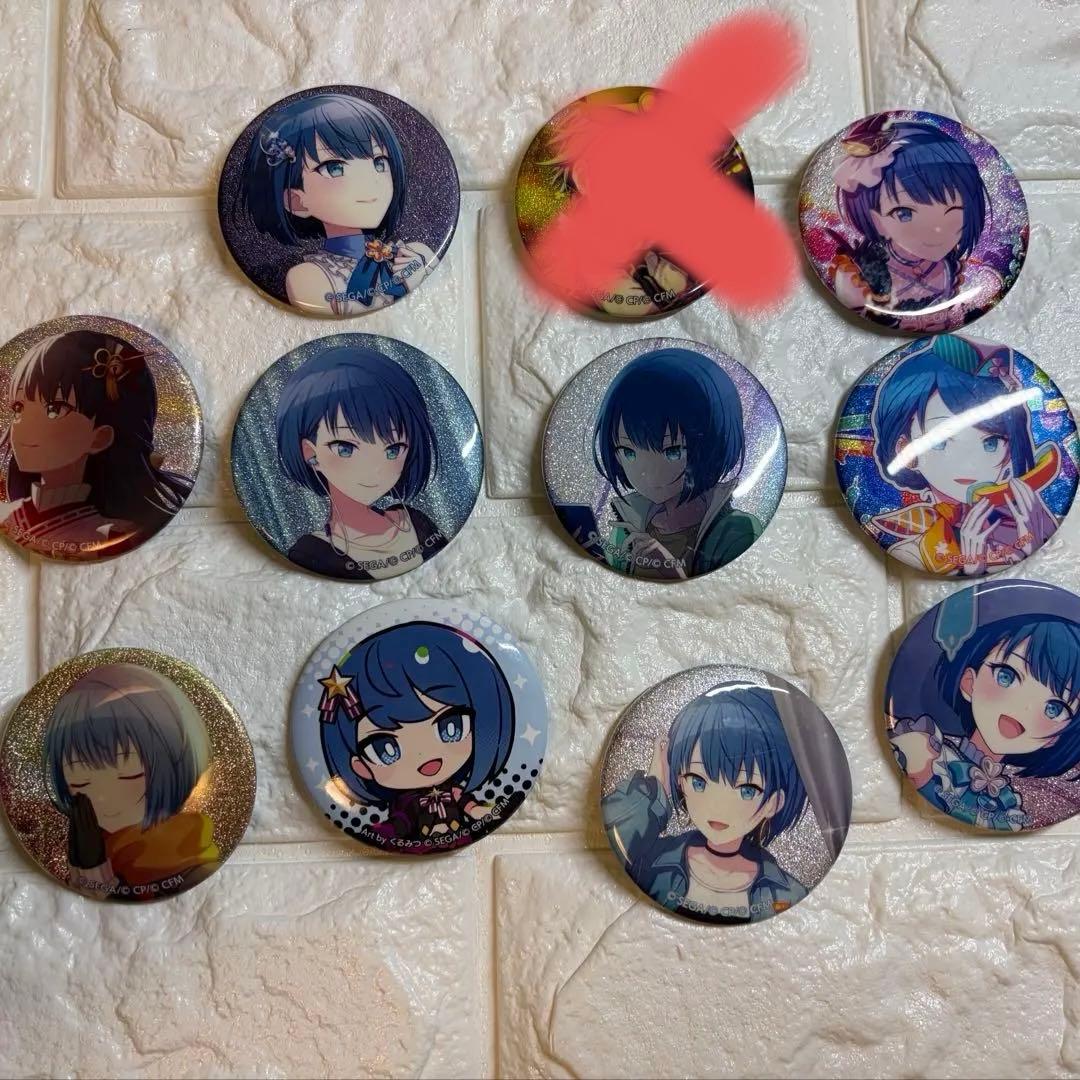 プロジェクトセカイ　桐谷遥　グッズ　アクリスタンド　缶バッチ　フィギュア　引退品