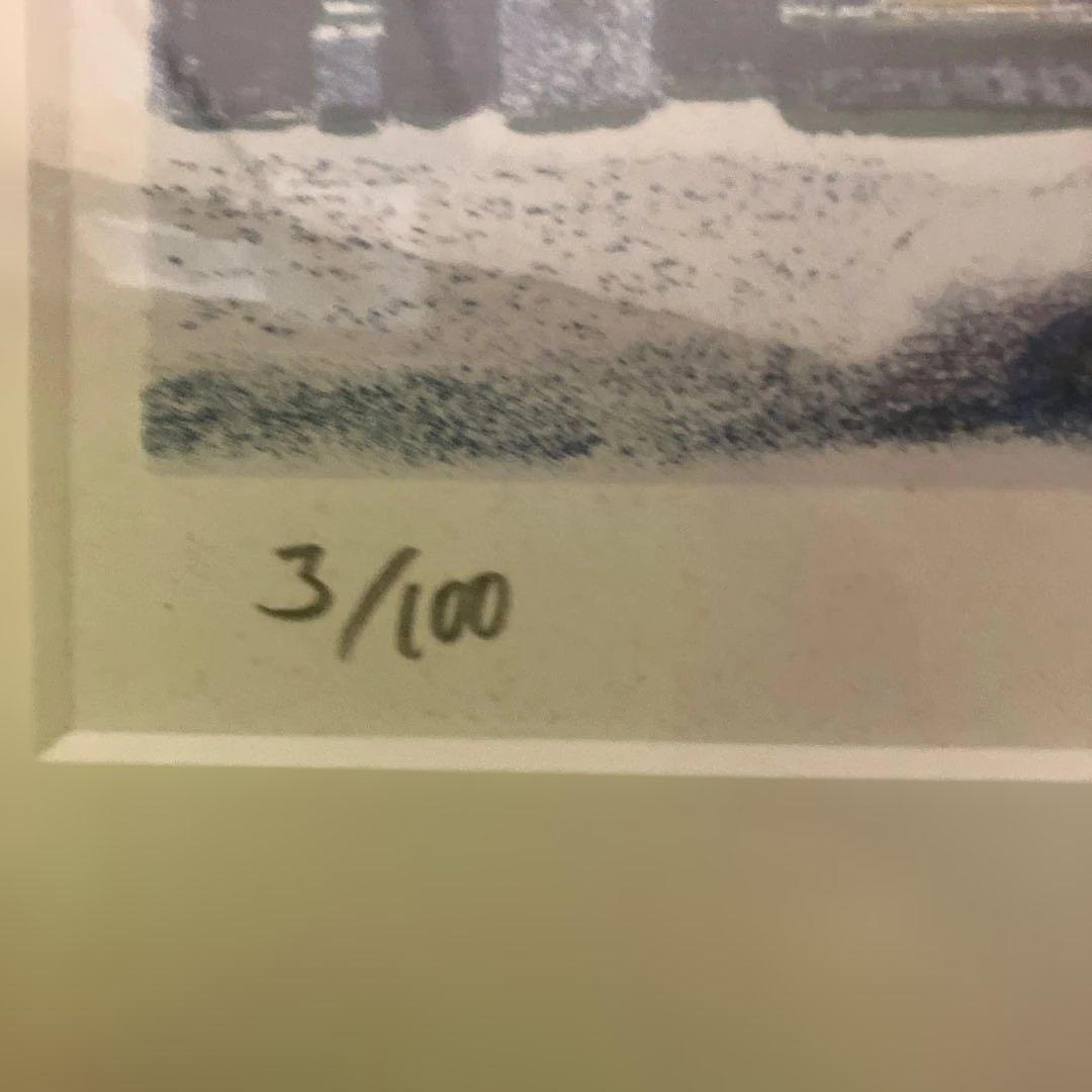 シルクスクリーン A y Christmas Eve 3/100