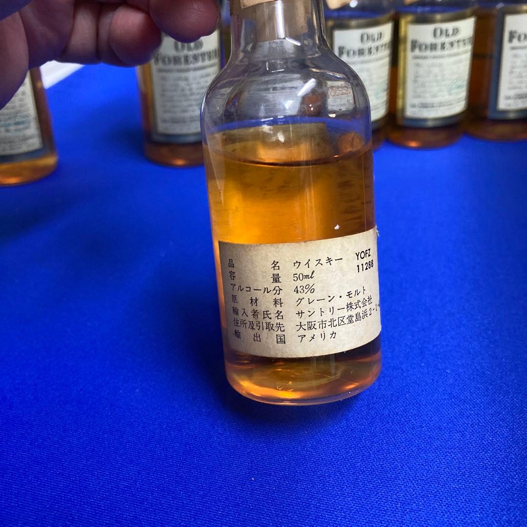 OLD FORESTER ウイスキー 50ml 43%7本