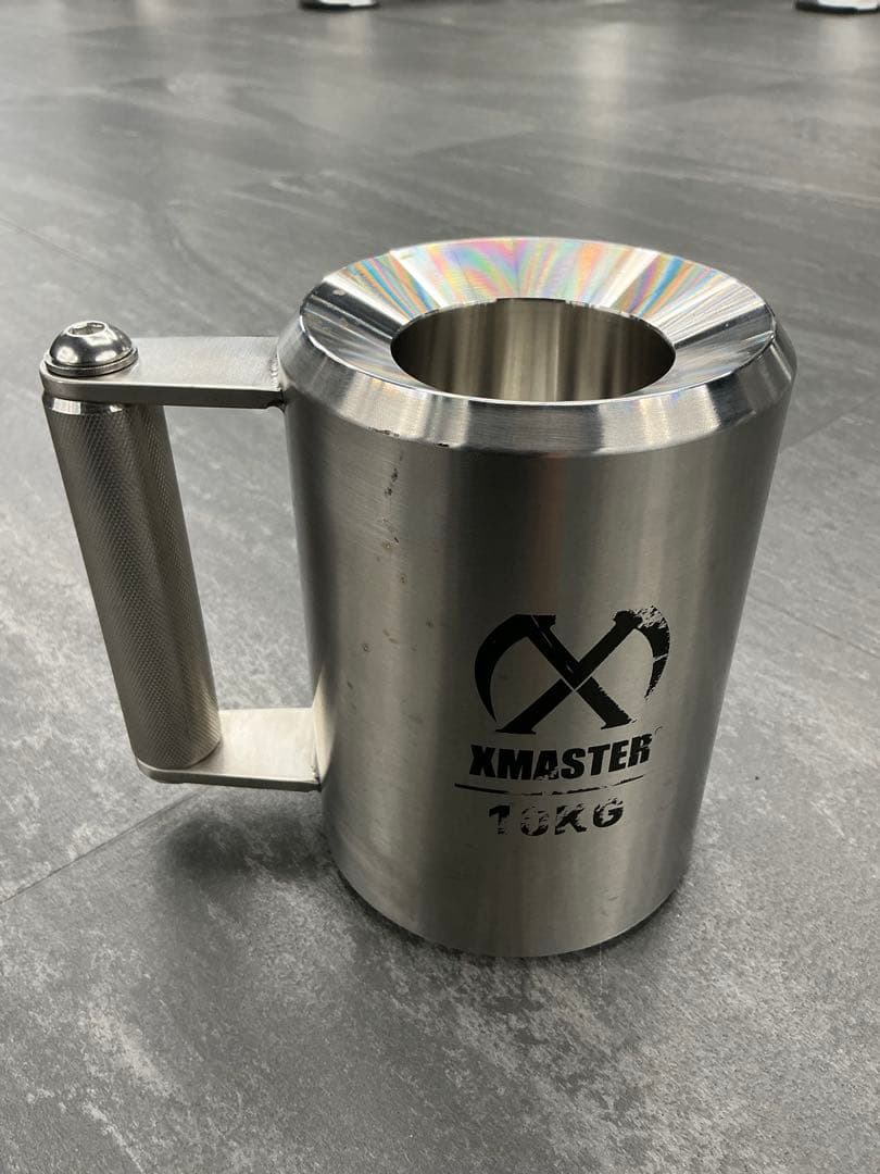 XMMASTER ステンレスマグカップ 10kg ※ロゴ削有り、傷小