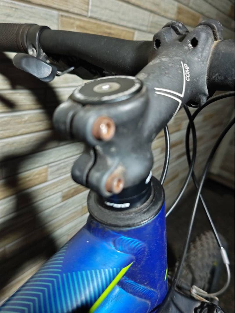 引取限定 中古 メリダ MTB 3×8段変速 470MM 軽整備済 防犯登録