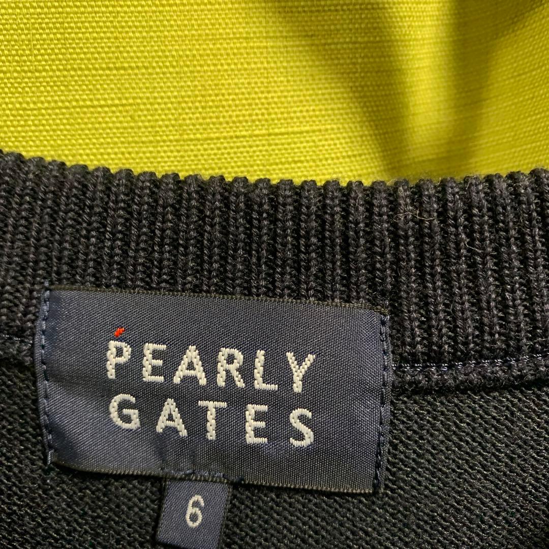 パーリーゲイツネイビー セーター 希少サイズ6