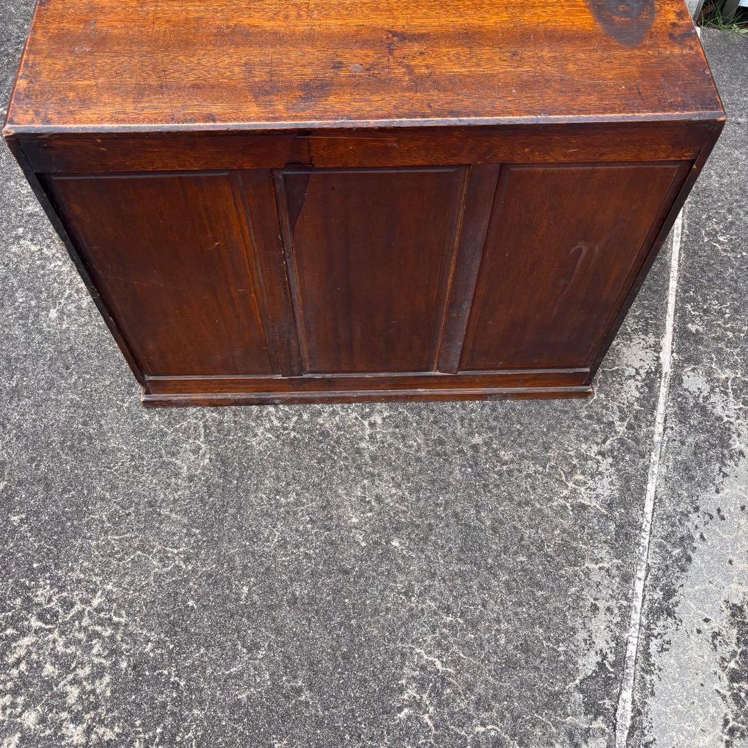 アンティーク 家具 ロールトップデスク 蛇腹机