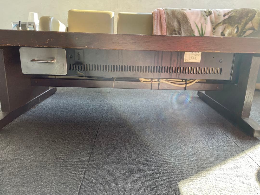 テーブル型鉄板付き　電源コード付き