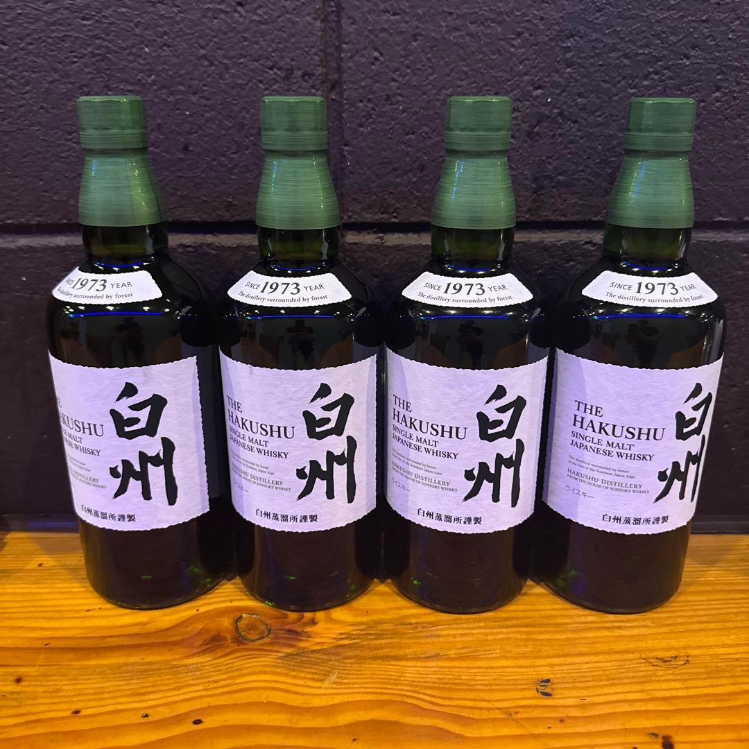 白州ウイスキー 1973年 4本セット　700ml