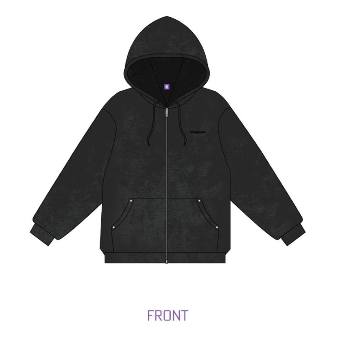 【新品未開封】TWICE 10VE UNIVERSE フードジップパーカー