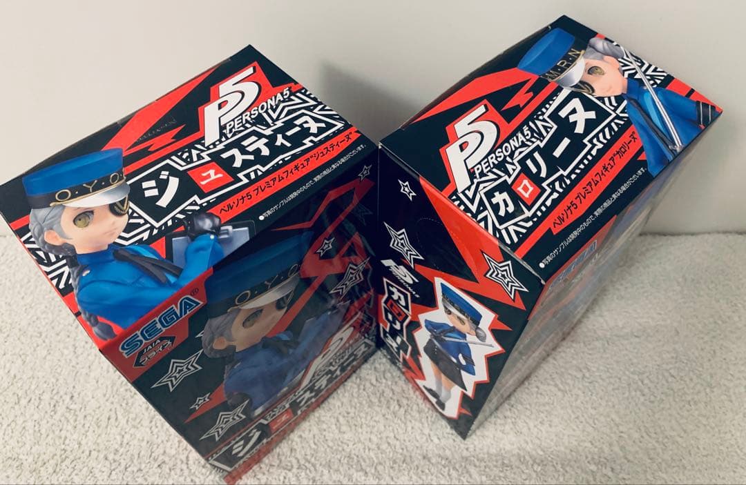 【2体セット】ペルソナ5 ジュスティーヌ カロリーヌ フィギュアセット