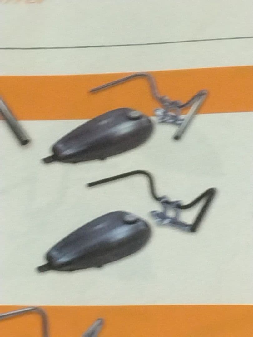 wlanガッツクローム　ハーレー用 LOW RISE BAR へこみ無し