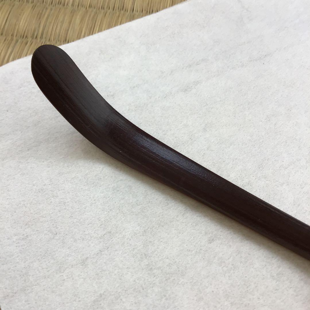 茶道具￼宝暦年代古竹茶杓　銘:花衣　宗春作　妙喜士延書付　竹箱共箱紙箱S62CS