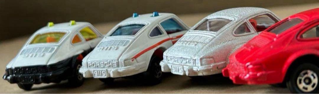 日本製 トミカ ポルシェ911S 4台セット