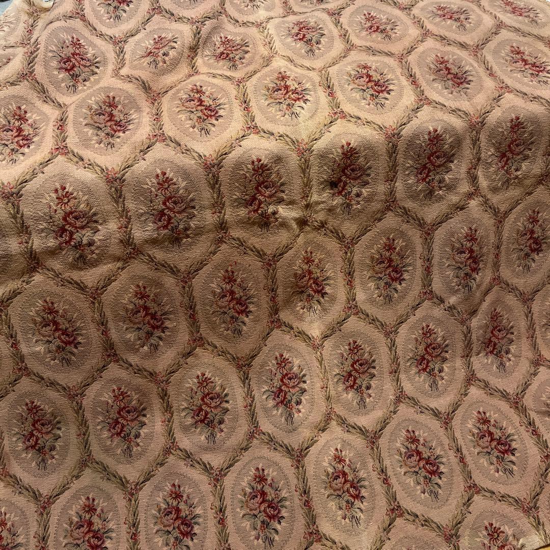 フランスアンティークカーテン織物生地