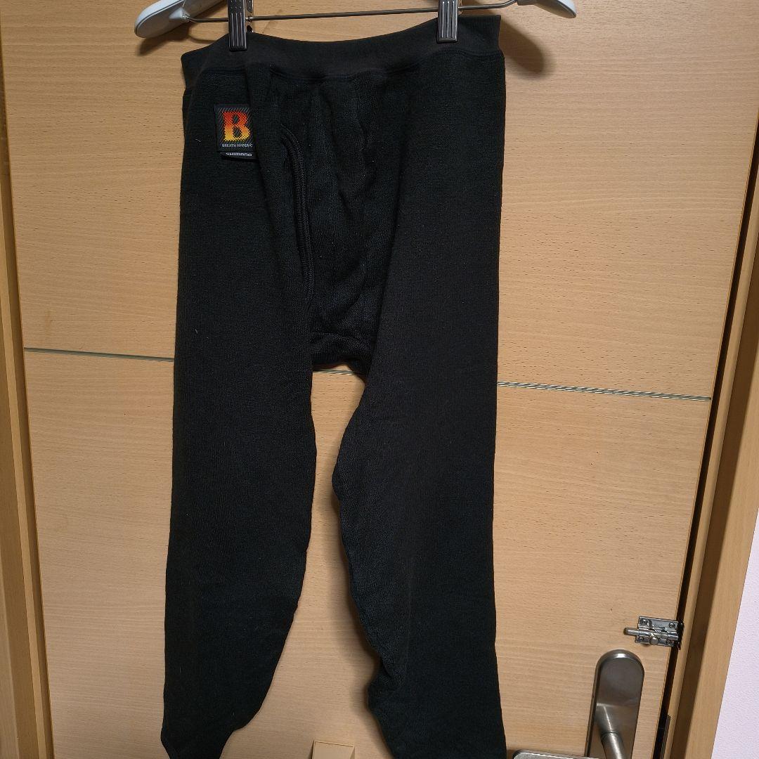 SHIMANO ブレスハイパー＋℃ストレッチアンダーシャツ＋タイツ超極厚 L×2