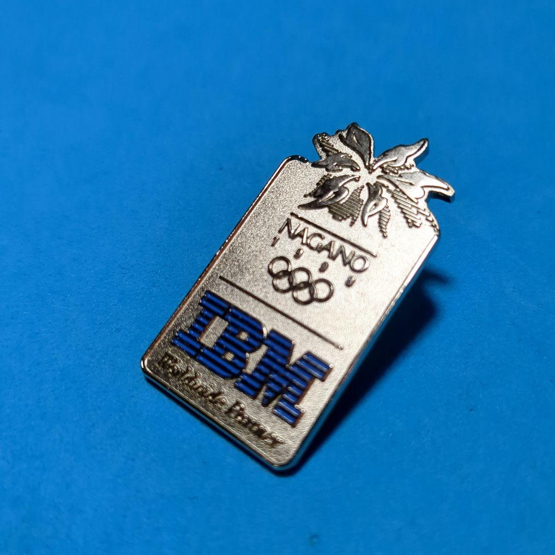 長野オリンピック　IBMピンバッジVIP