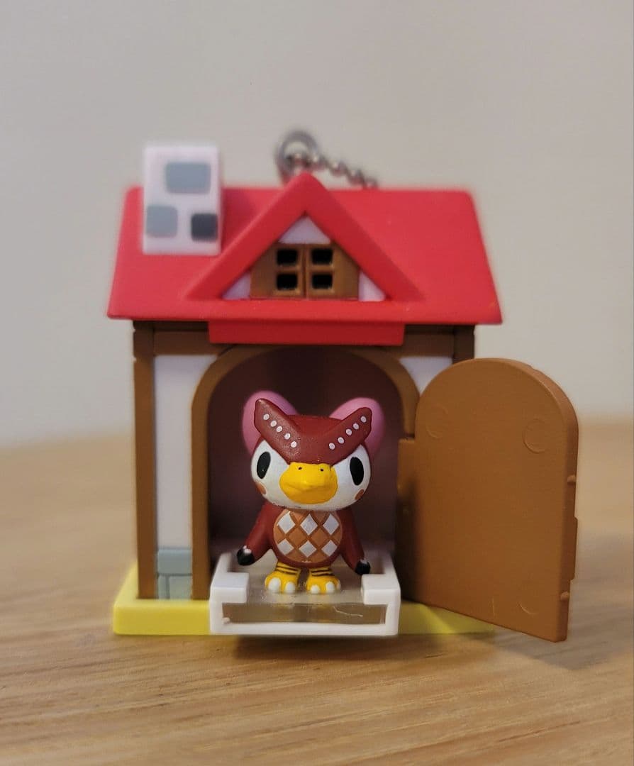 【レア♪2006年】どうぶつの森ミニミニハウスキーチェーン　フーコ