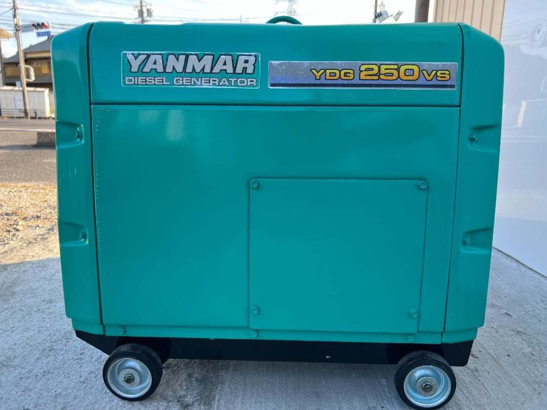 YANMAR ヤンマー YDG250VS ディーゼル発電機 【動作良好・保証付】