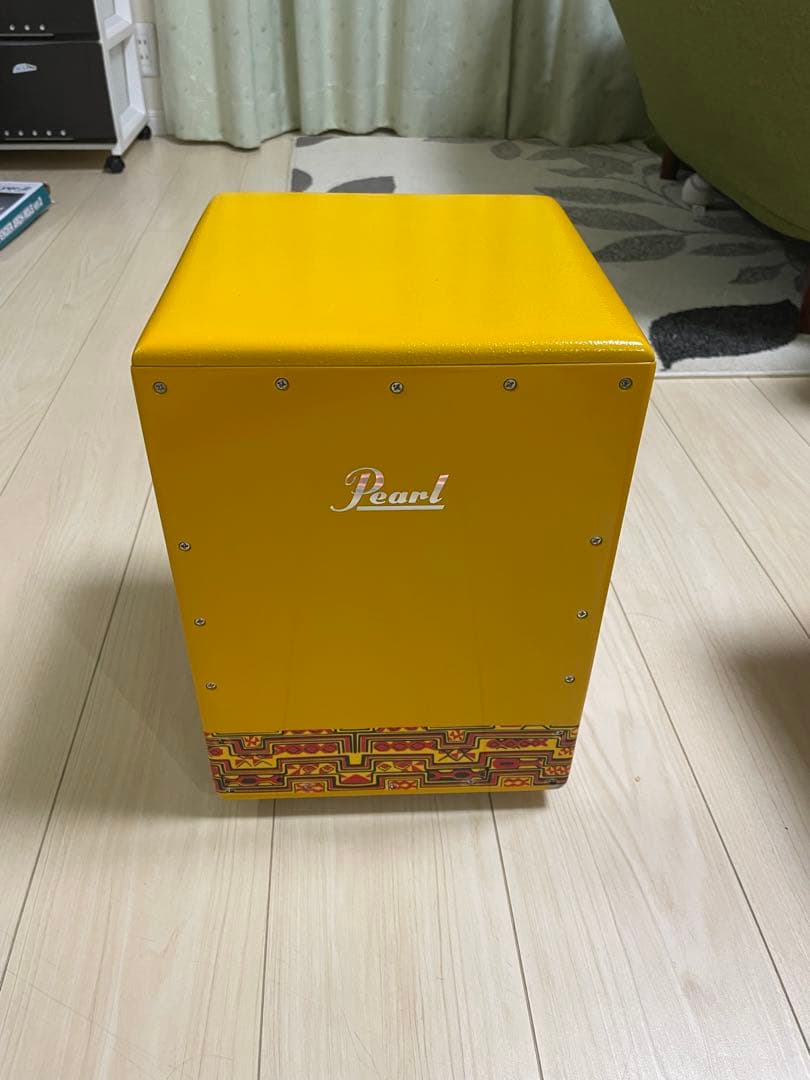Pearl イエロー カホン