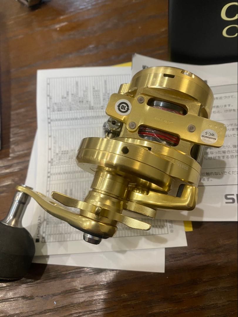 SHIMANO CT 200HG 両軸リール ゴールド