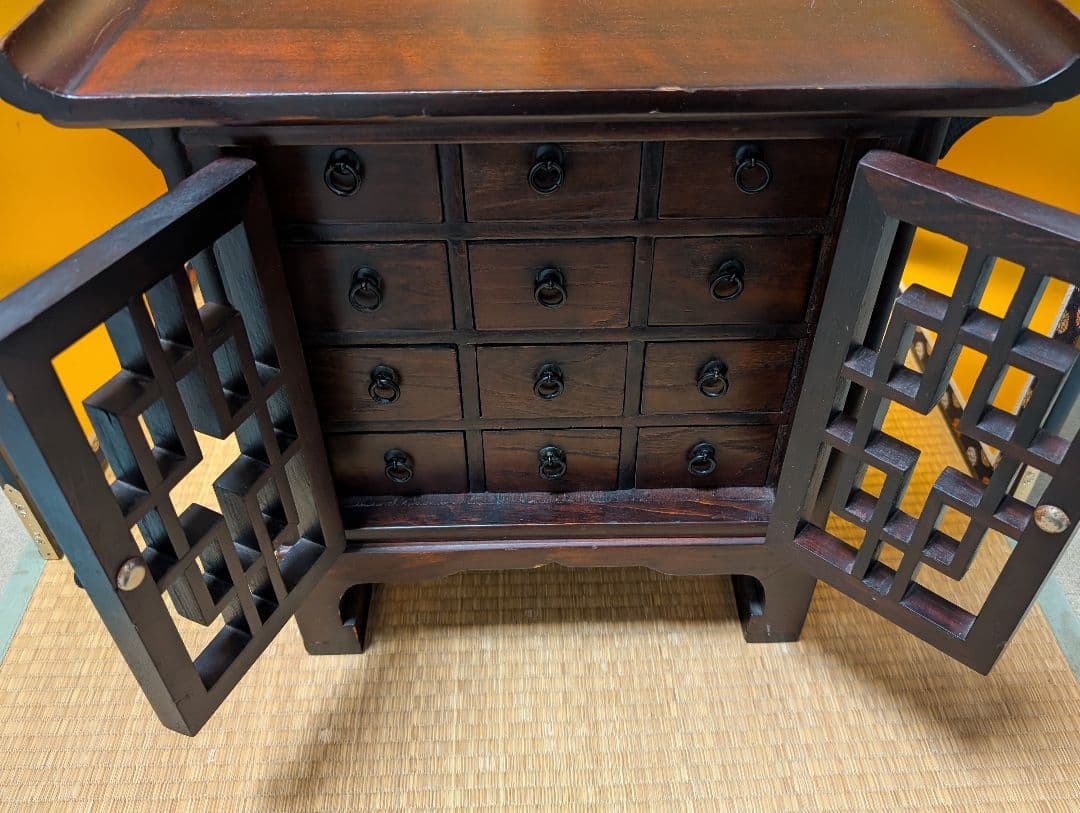 薬箪笥　古家具　アジアン