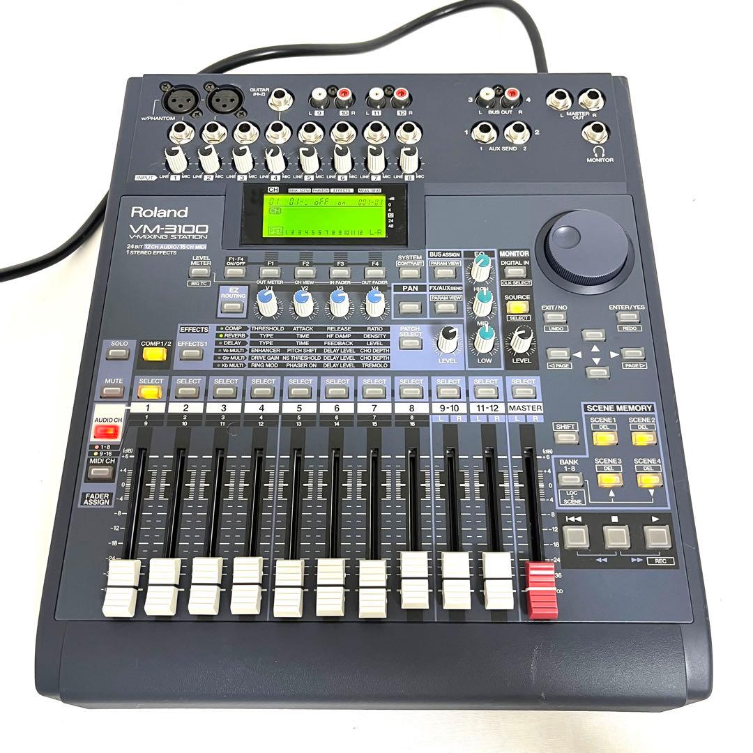【付属品多数】Roland　ローランド　デジタルミキサー　VM-3100