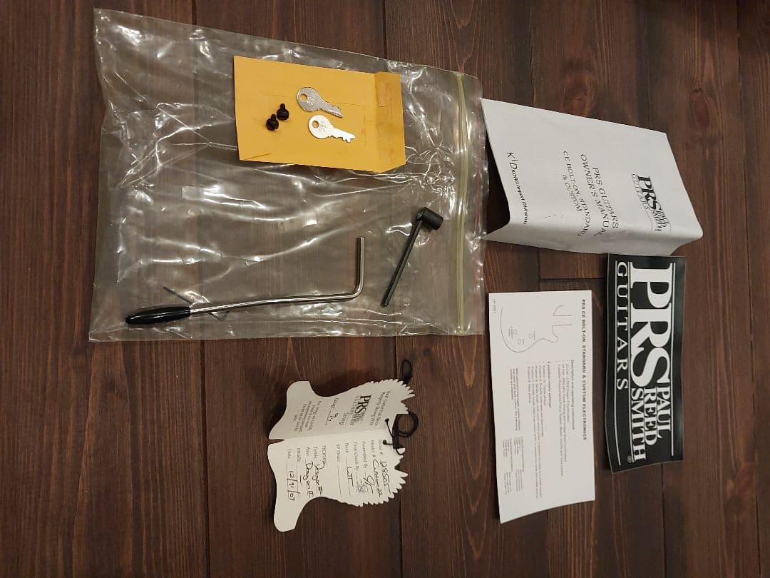 PRS custom22　10top　２００７年製