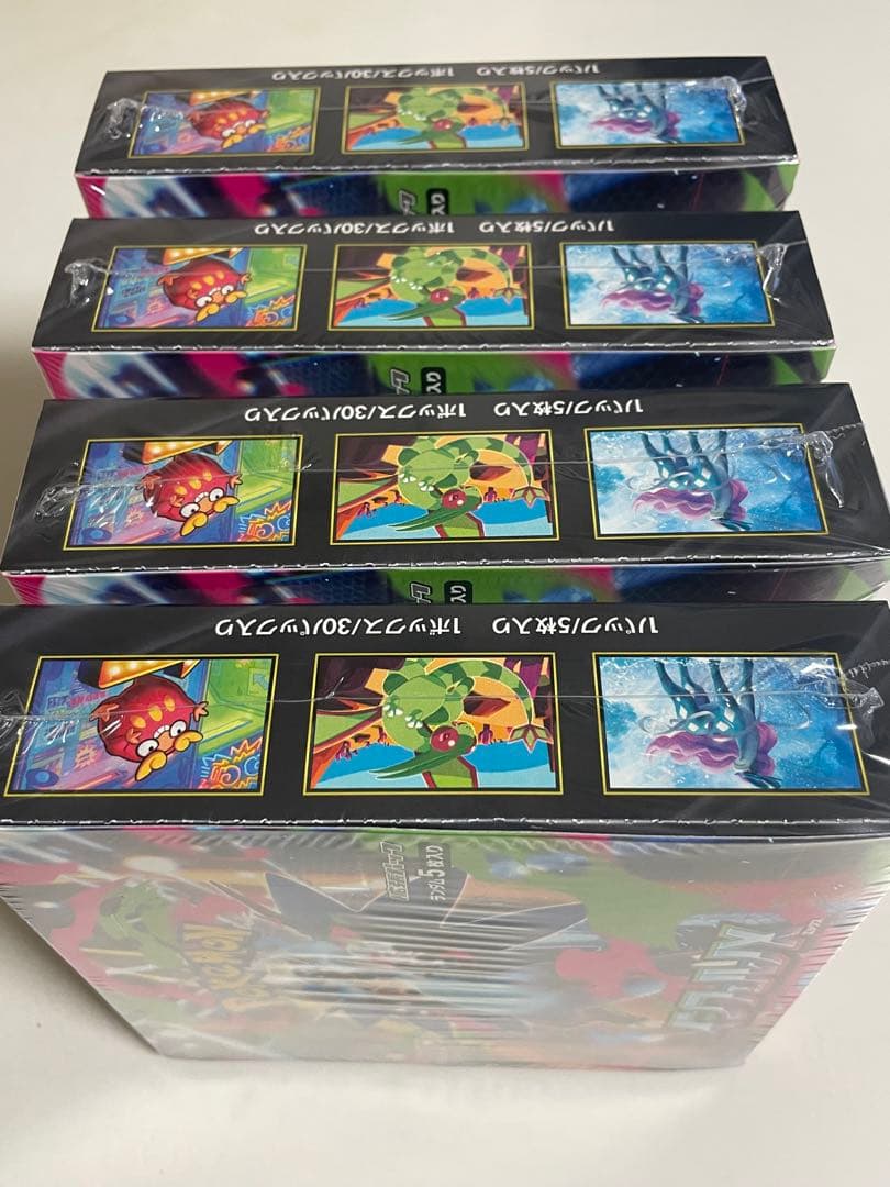 ポケモンカード インフェルノX 4BOX シュリンク付き