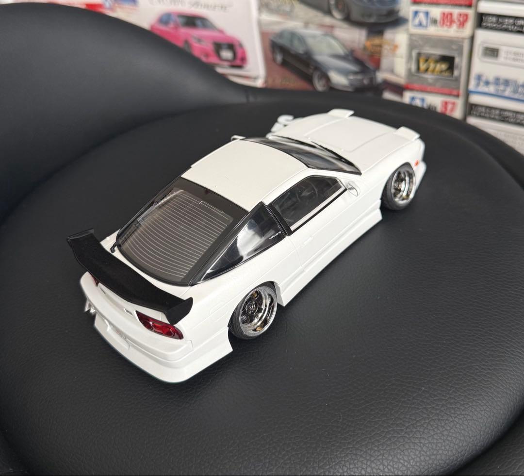 アオシマ URAS 180SX NOS仕様 WORKホイール 深リム