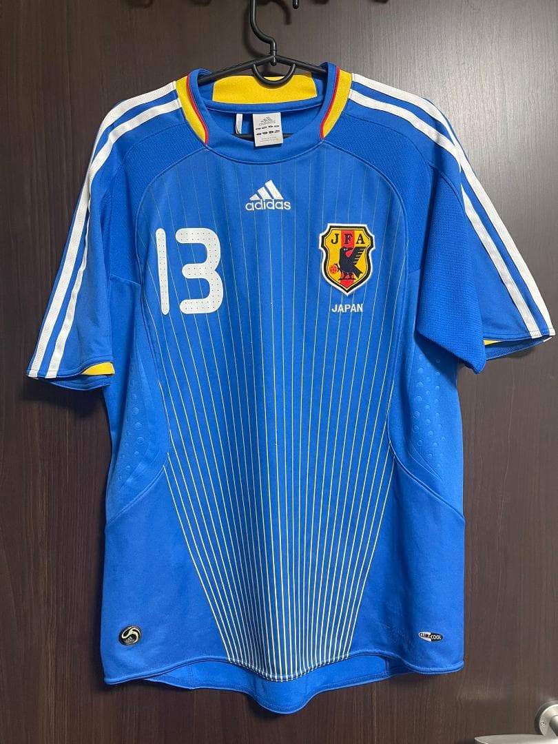 中古 鈴木隆行 日本代表 08/09 ユニフォーム ホーム 半袖 L サイズ