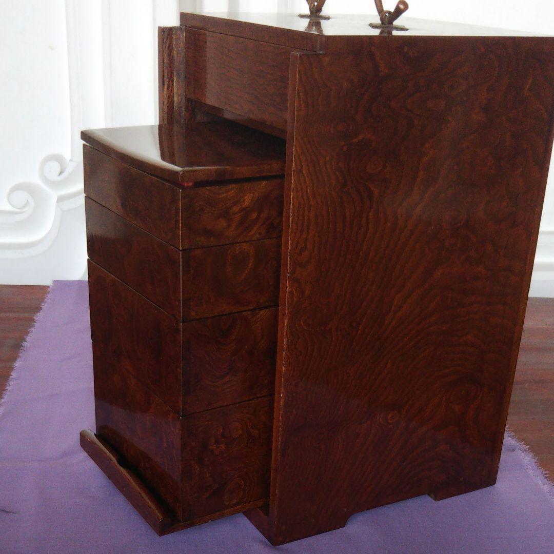 野弁当箱 欅 漆塗り アンティーク