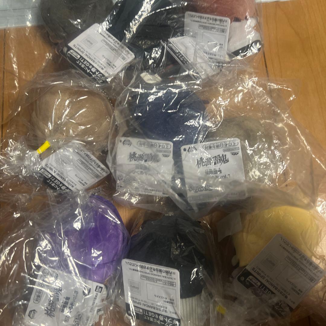 【新品タグ付き】桃源暗鬼　ちびぐるみ9体セット　淀川真澄　花魁坂京夜　桃華月詠