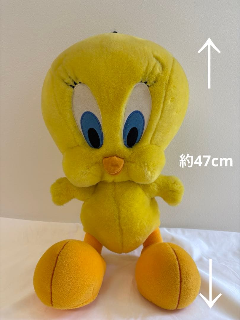 【レトロ】トゥイーティー ♡ ぬいぐるみ ♡ビッグサイズ 【レア】