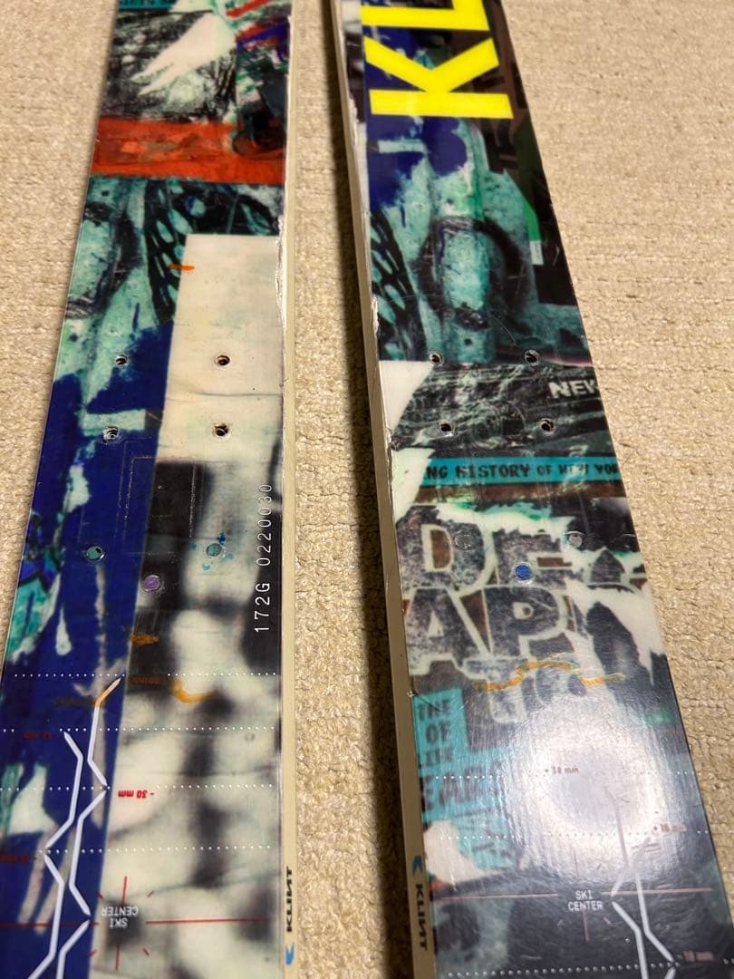 KLINT クリント　PIPE STAR 172cmフリースキー