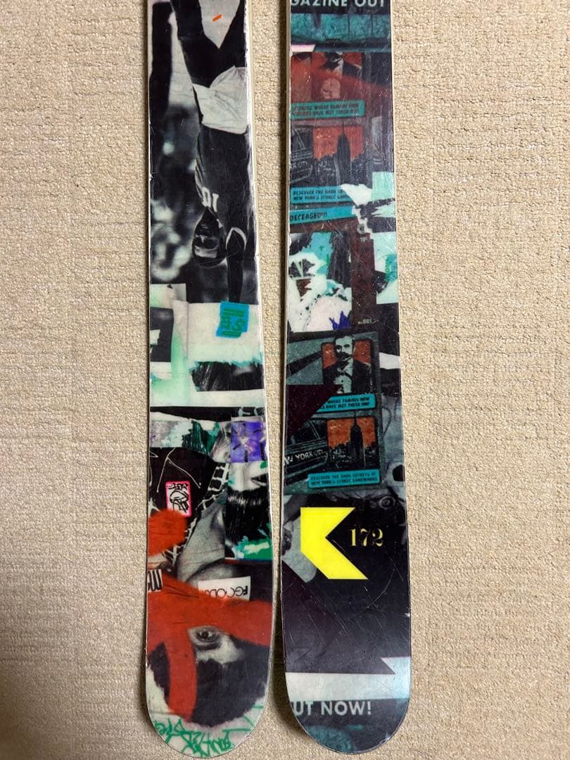 KLINT クリント　PIPE STAR 172cmフリースキー