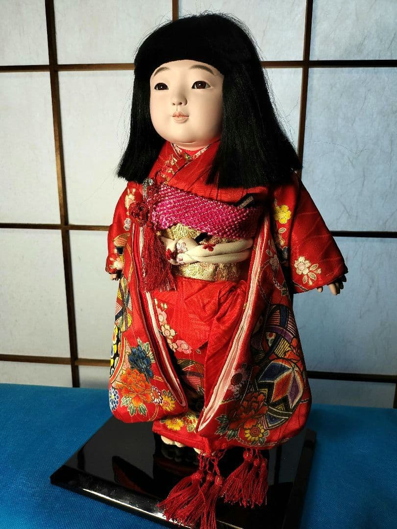 市松人形　松乾斎東光作