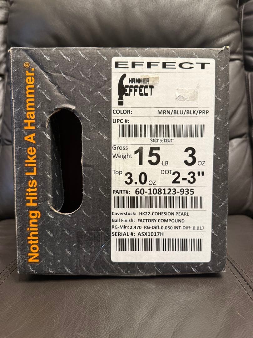 【中古】HAMMER EFFECT 15ポンド