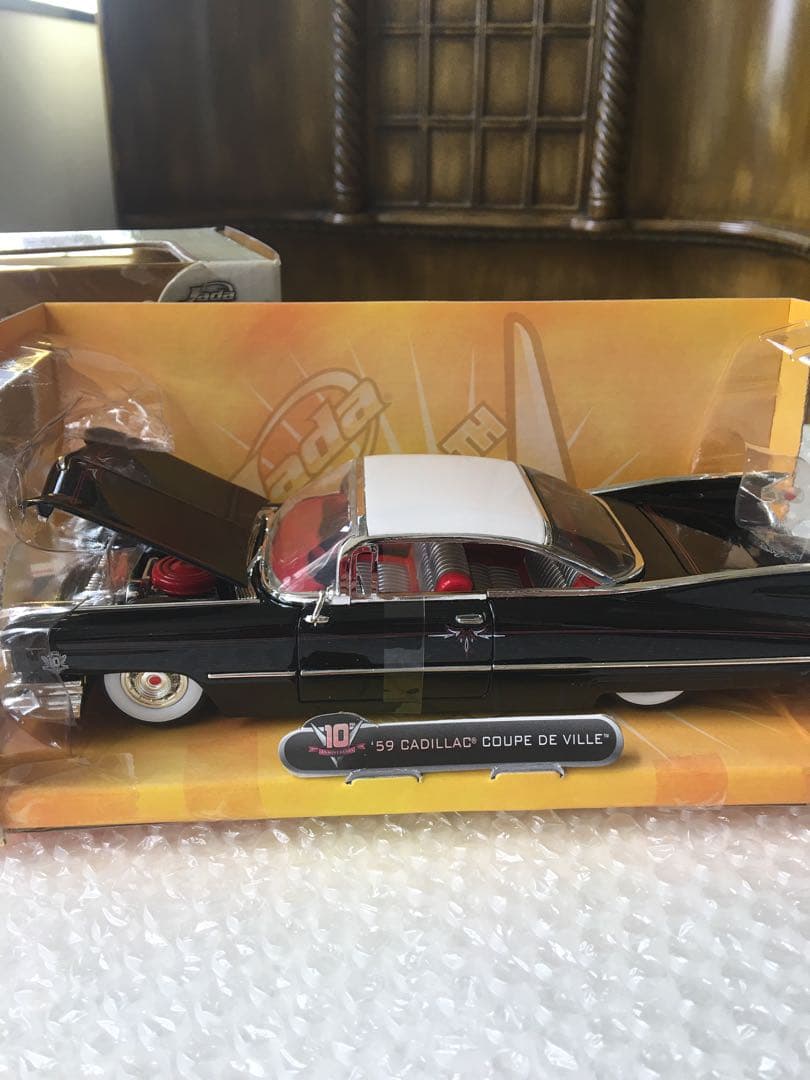 ミニカー Jadatoys CADILLAC DE VILLE 1959 10th